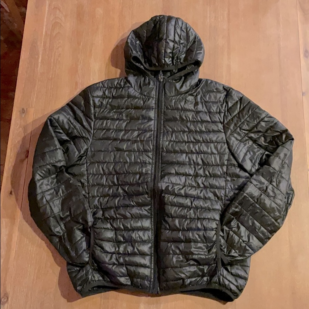 Stillwater Supply Co. front zip puffy jacket